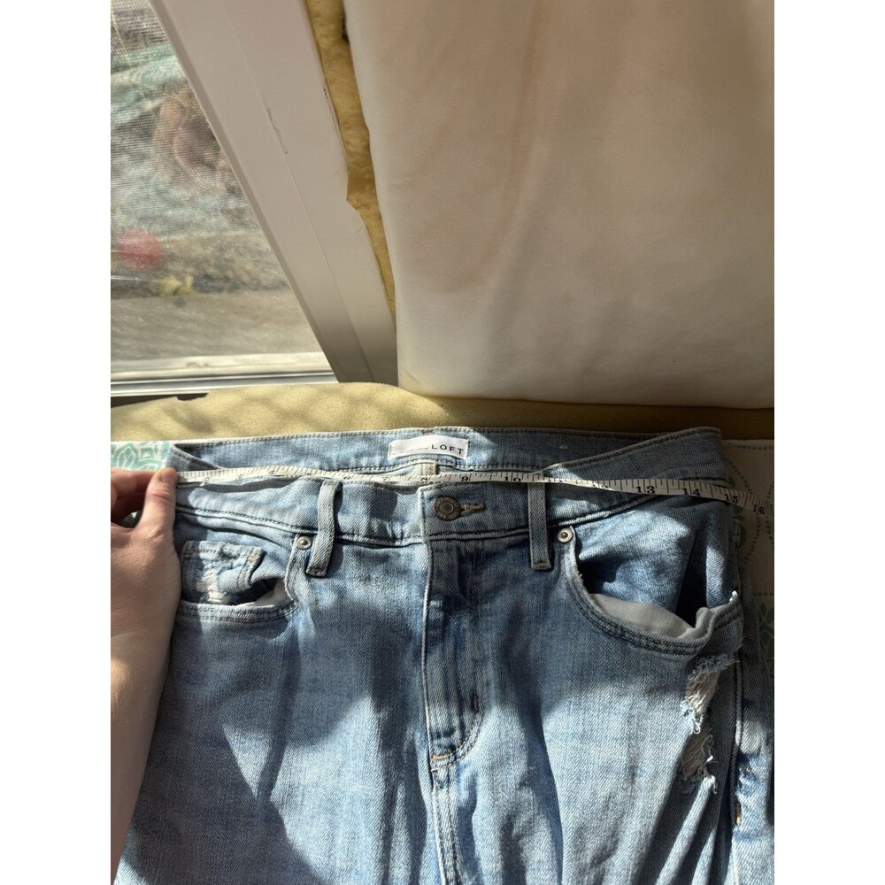 Made and Loved LOFT Women's Size 27/4 Jeans Modern Skinny Crop Blue - Picture 5 of 6